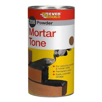 Everbuild 208 Powder Mortar Tone Brown 1kg