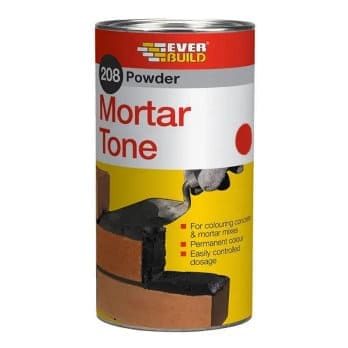 Everbuild 208 Powder Mortar Tone Red 1kg