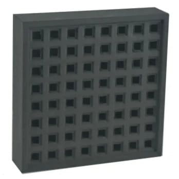 Black Square Holed Clay Air Brick 215 x 215mm