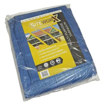Siteworx Tarpaulin 4m x 5m