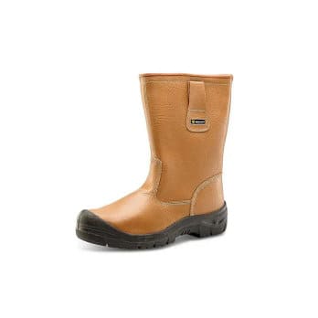 Safety Rigger Boot Tan Size 12