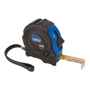 Draper Blue Tape Measure 5m/16ft x 25mm